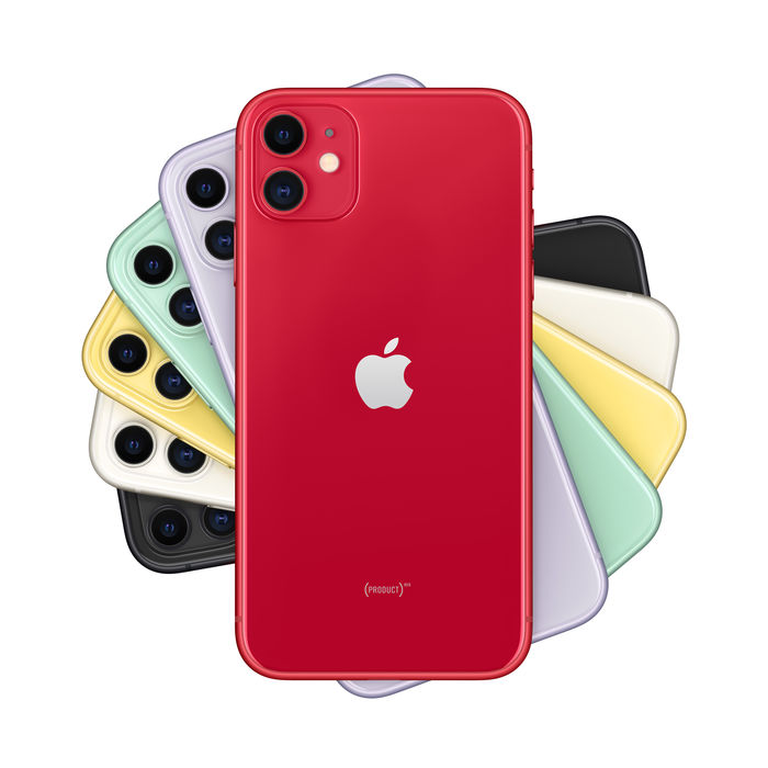 Back Glass for Apple iPhone 11 Red