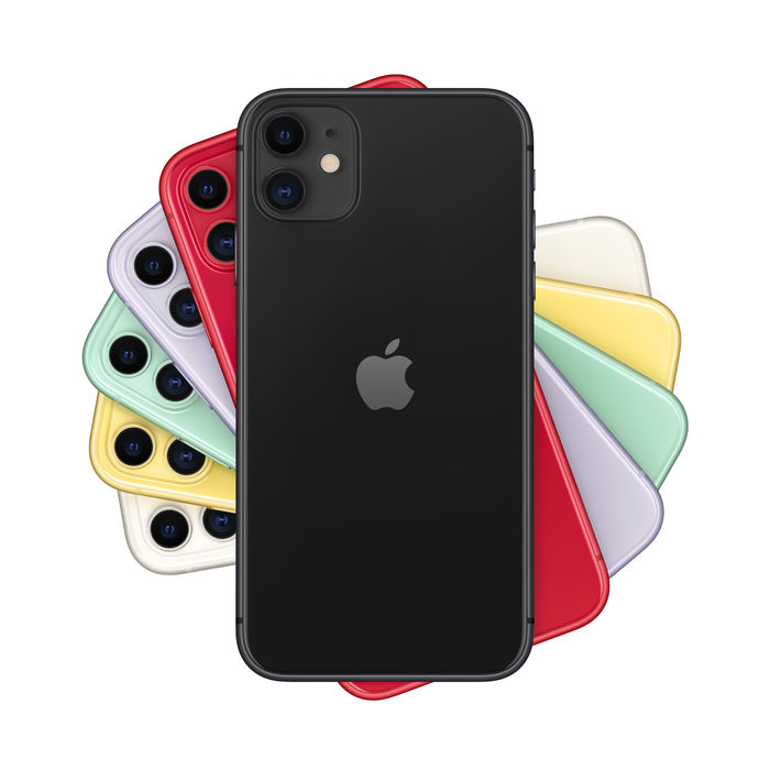 Back Glass for Apple iPhone 11 Black