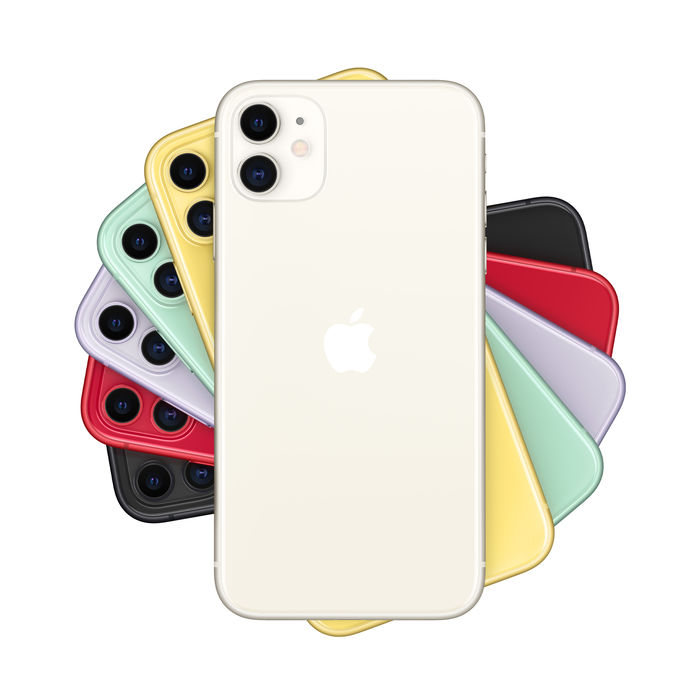 Back Glass for Apple iPhone 11 White
