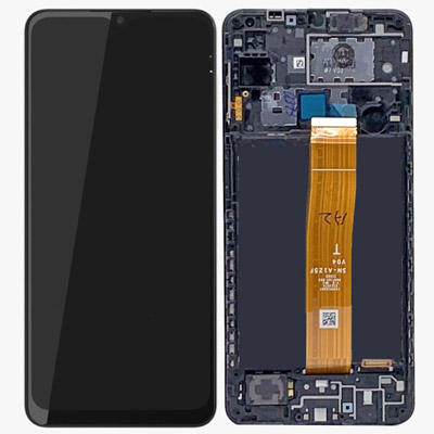 Galaxy A12 A125/A127 LCD Assembly with Frame(ServicePack)