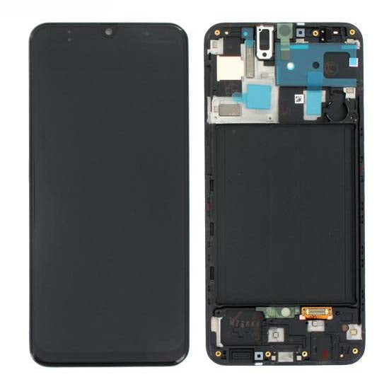 Galaxy A50 A505 LCD Assembly with Frame(ServicePack) 