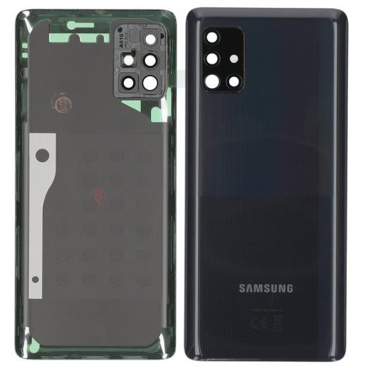 Galaxy A51 A515 Back Battery Cover in Black