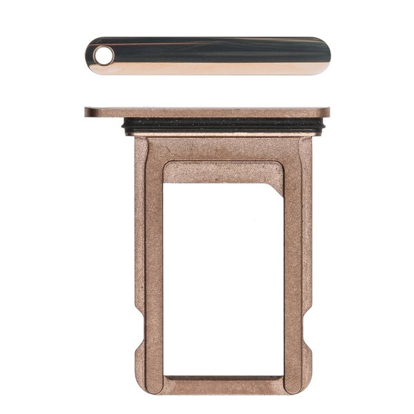 iPhone XS Nano Sim Card Tray Holder in Gold