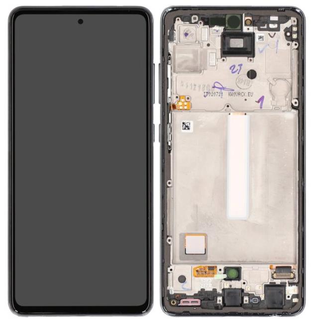 Galaxy A52 4G/5G LCD Assembly in Black(ServicePack)
