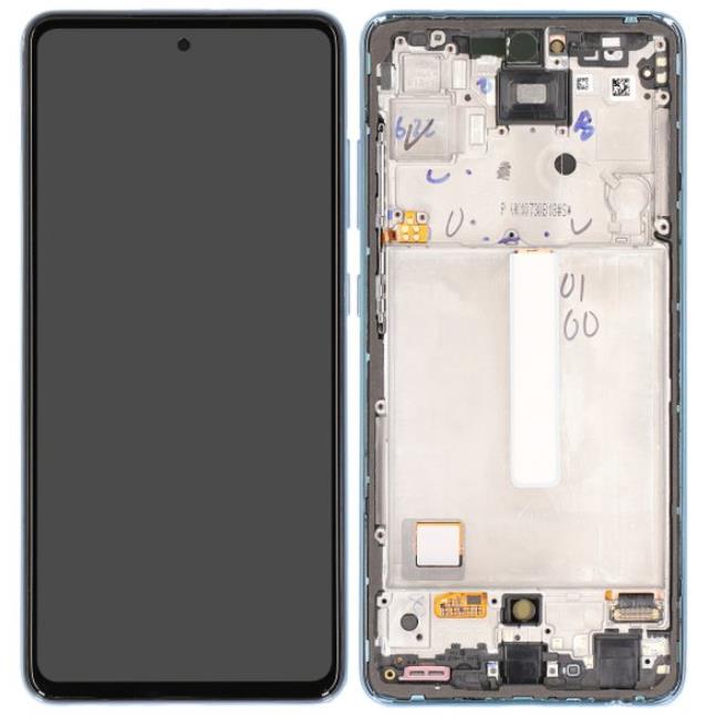 Galaxy A52 4G/5G LCD Assembly in Blue(ServicePack)