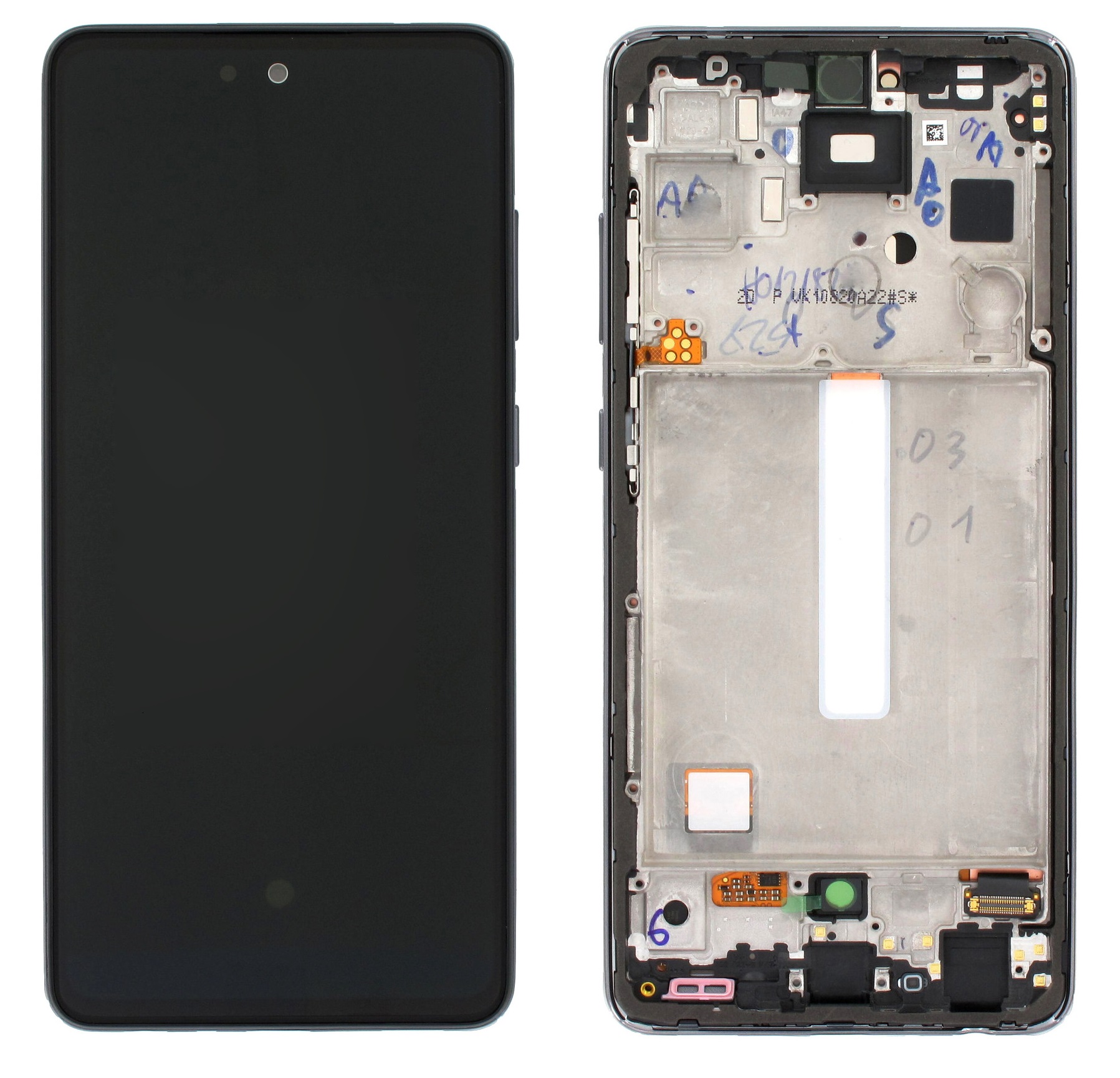 Galaxy A52s 5G A528 LCD Assembly in Black(ServicePack)