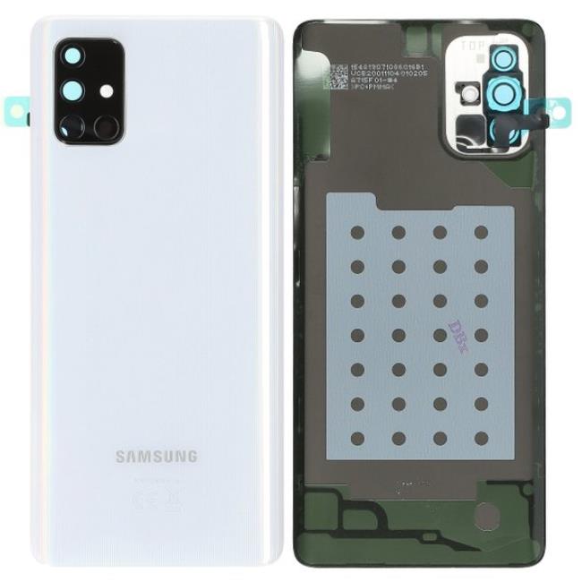 Galaxy A71 A715 Back Battery Cover in White