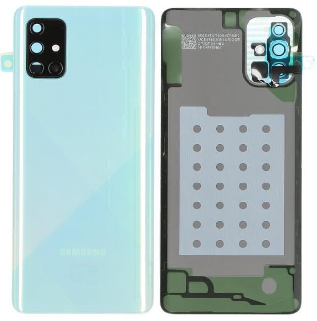 Galaxy A71 A715 Back Battery Cover in Blue