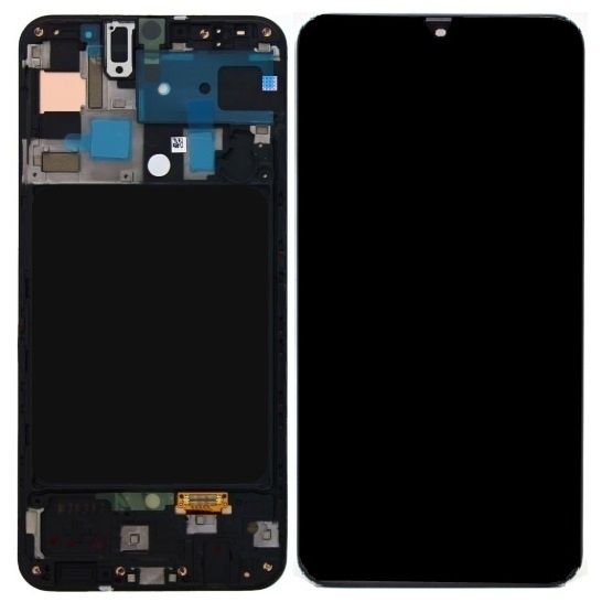 Galaxy A71 A715 LCD Assembly with Frame(ServicePack)