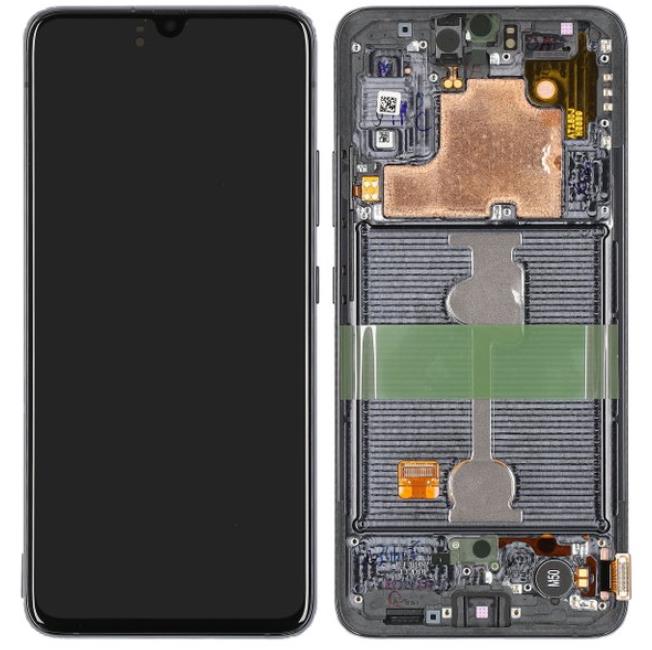 Galaxy A90 5G A908 LCD Assembly with Frame in Black