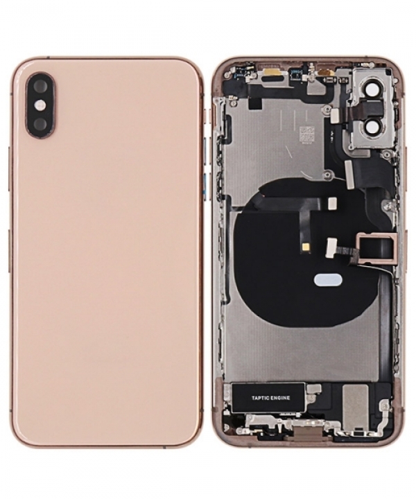 iPhone XS Max Housing With Small Parts in Gold