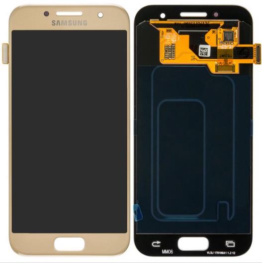 Galaxy A3 2017 A320 LCD Assembly in Gold