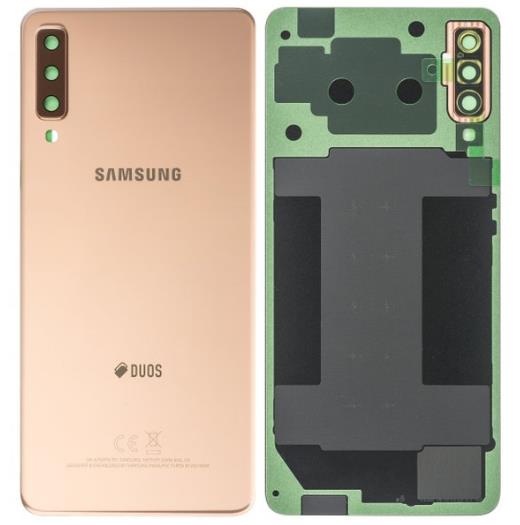 Galaxy A7 2018 A750 Back Battery Cover in Gold