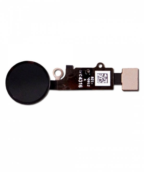 iPhone 7/7 Plus Home Button Flex Cable Black No Fingerprint Gen 4
