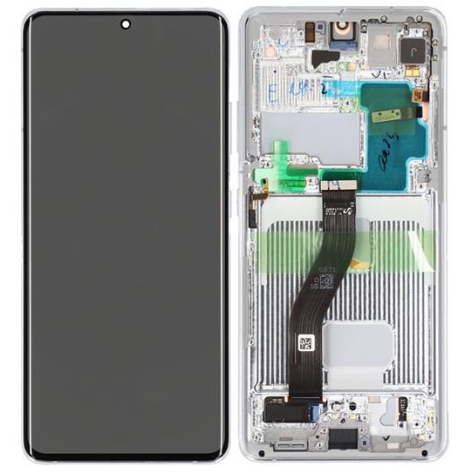 Galaxy S21 Ultra LCD Assembly in Silver(ServicePack)