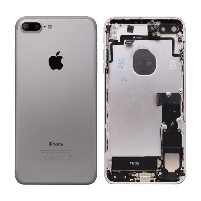 iPhone 7 Plus FULL SET Back Battery Cover Housing in Silver