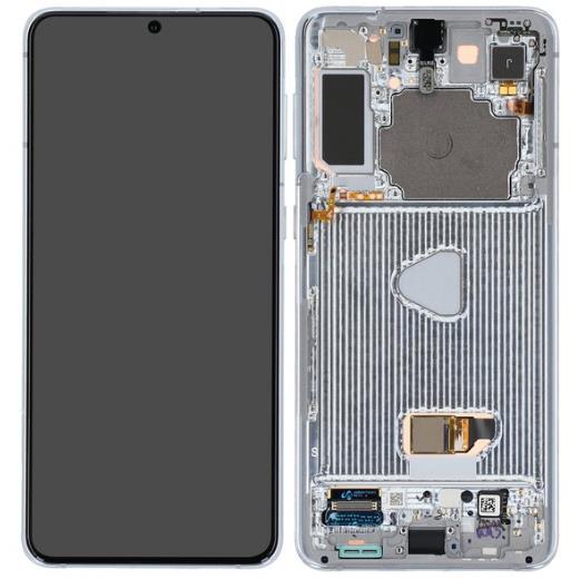 Galaxy S21 Plus LCD Assembly in Silver(ServicePack)