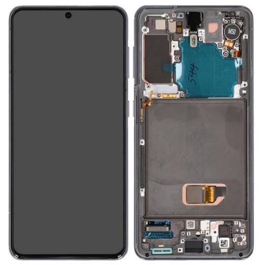 Galaxy S21 LCD Assembly in Whie (Service Pack)
