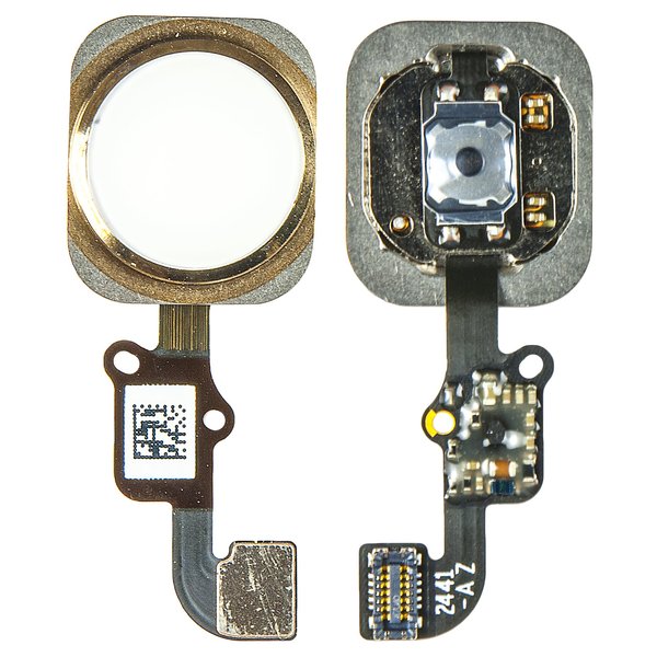 iPhone 6 Home Button With Ring And Flex in Gold