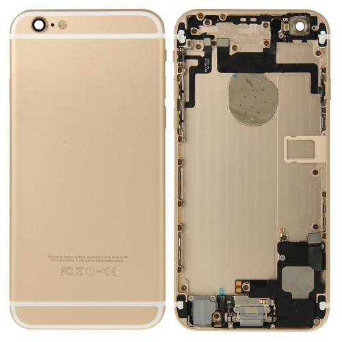 iphone 6 Back Housing in Gold with small parts