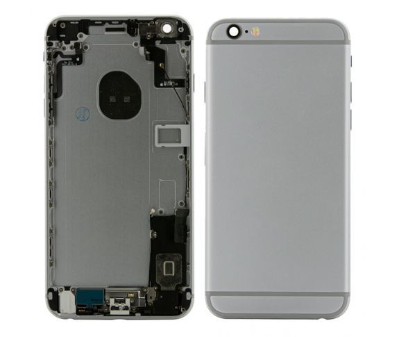 iPhone 6 Back Housing in Silver with small parts
