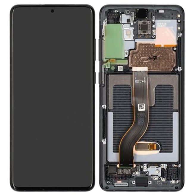 Galaxy S20 Plus LCD Assembly in Black(ServicePack)