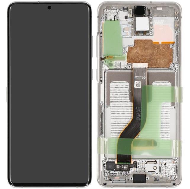 Galaxy S20 Plus LCD Assembly in Silver(ServicePack)