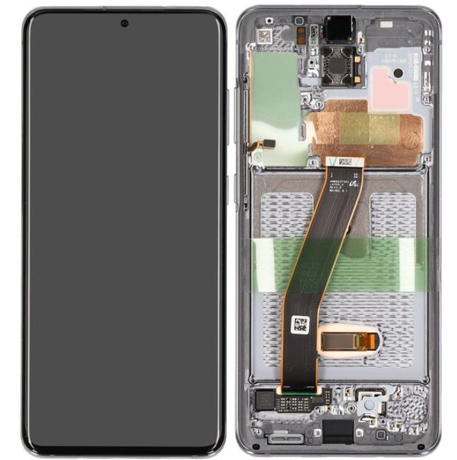 Galaxy S20 LCD Assembly in Grey/Silver(OEM)