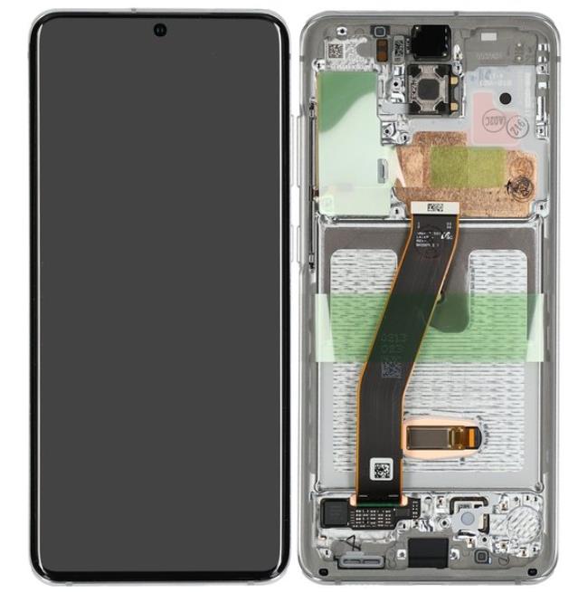 Galaxy S20 LCD Assembly in White(OEM)