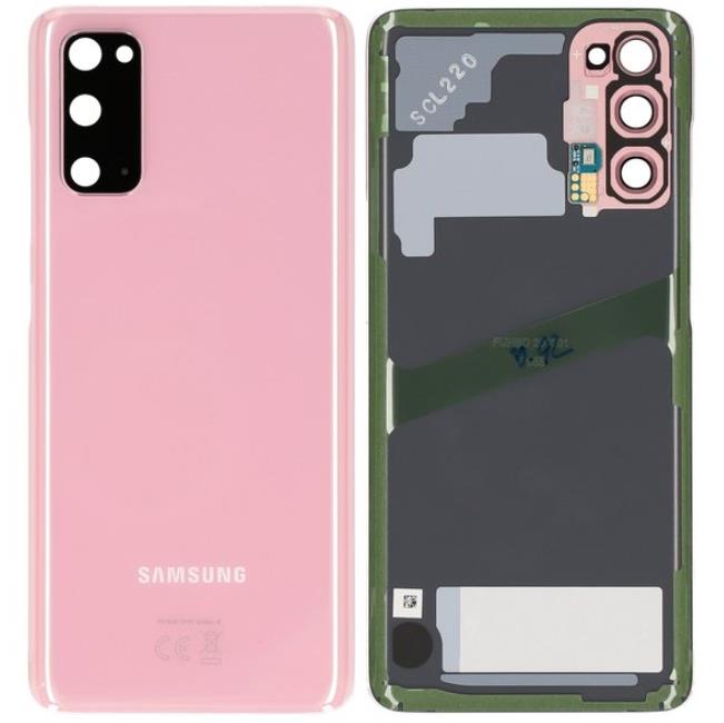 Galaxy S20 Back Battery Cover in Pink