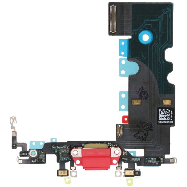 Phone SE (2020) Charging Port Flex in Red