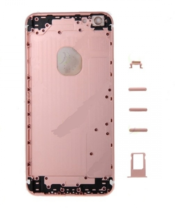 Back Housing with small parts for iPhone SE Pink