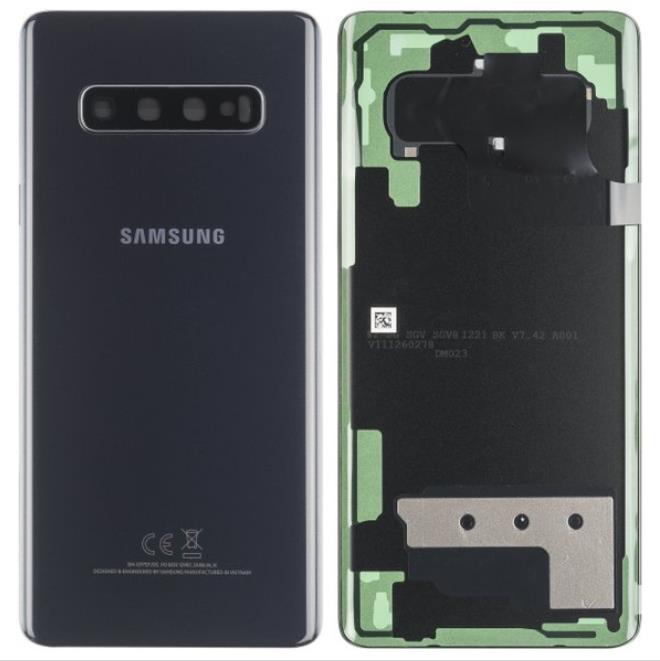 Galaxy S10 Plus G975 Back Battery Cover in Black