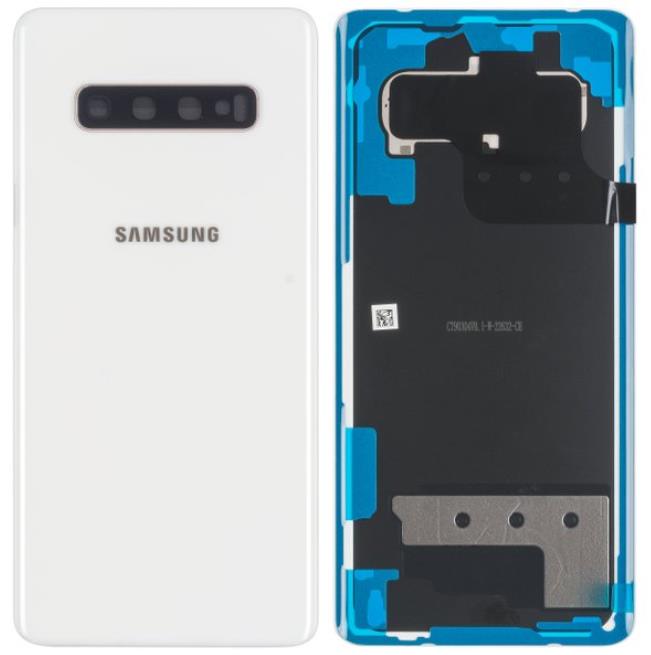 Galaxy S10 Plus G975 Back Battery Cover in White