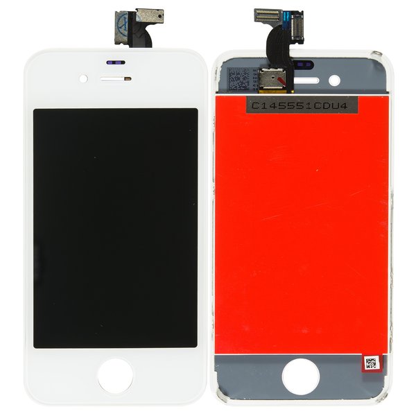iPhone 4 LCD And Digitizer Complete in White 