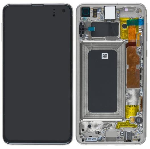 Galaxy S10e G970 LCD Assembly in White