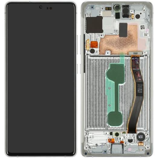 Galaxy S10 Lite LCD Assembly in White