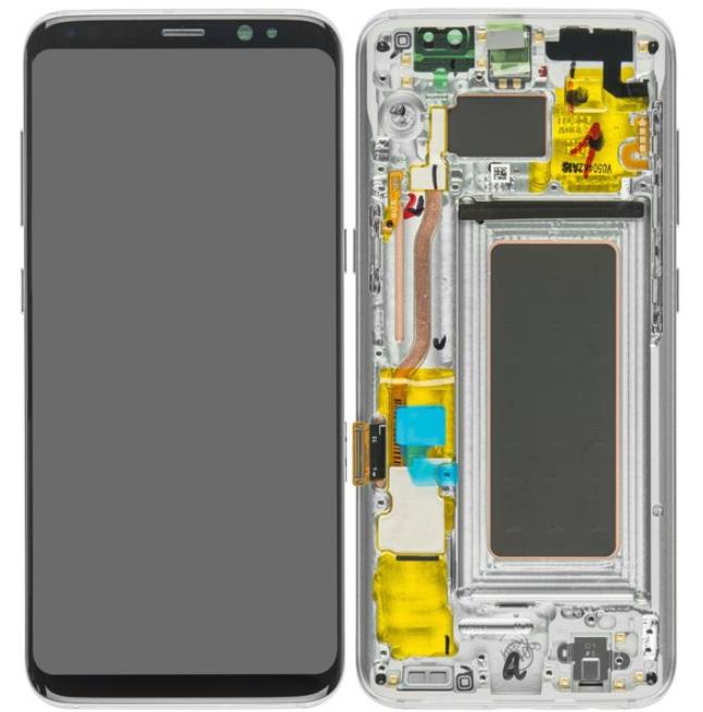 Galaxy S8 G950 LCD Assembly in Silver