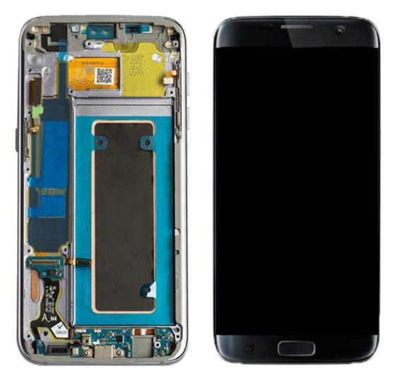 Galaxy S7 Edge G935 LCD Assembly in Black
