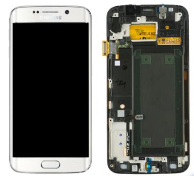 Galaxy S6 Edge G925F LCD Assembly in White