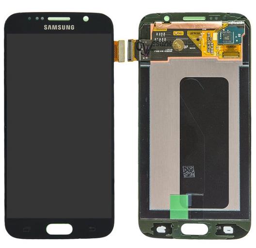 Galaxy S6 G920F LCD Assembly in Black