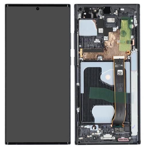 Galaxy Note 20 Ultra LCD Assembly in Black(ServicePack)