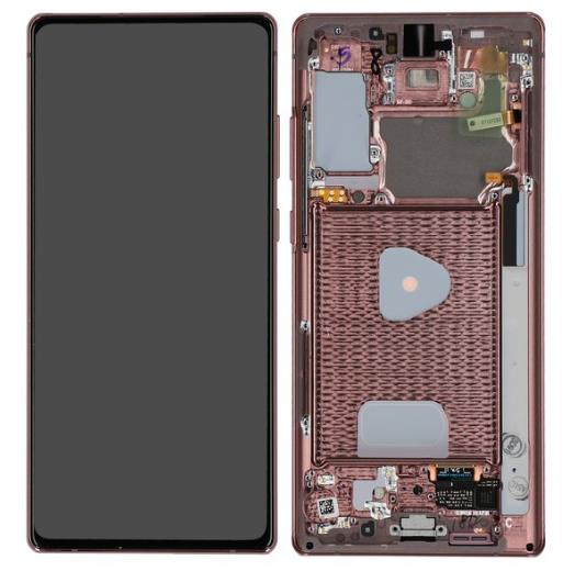 Galaxy Note 20 N9810 LCD Assembly in Gold