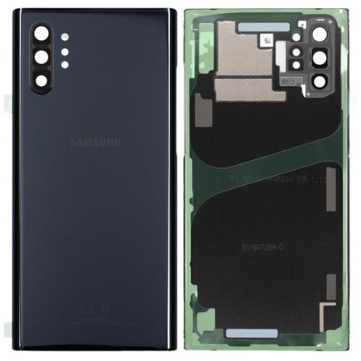 Galaxy Note 10 Plus N975F Back Battery Cover in Black