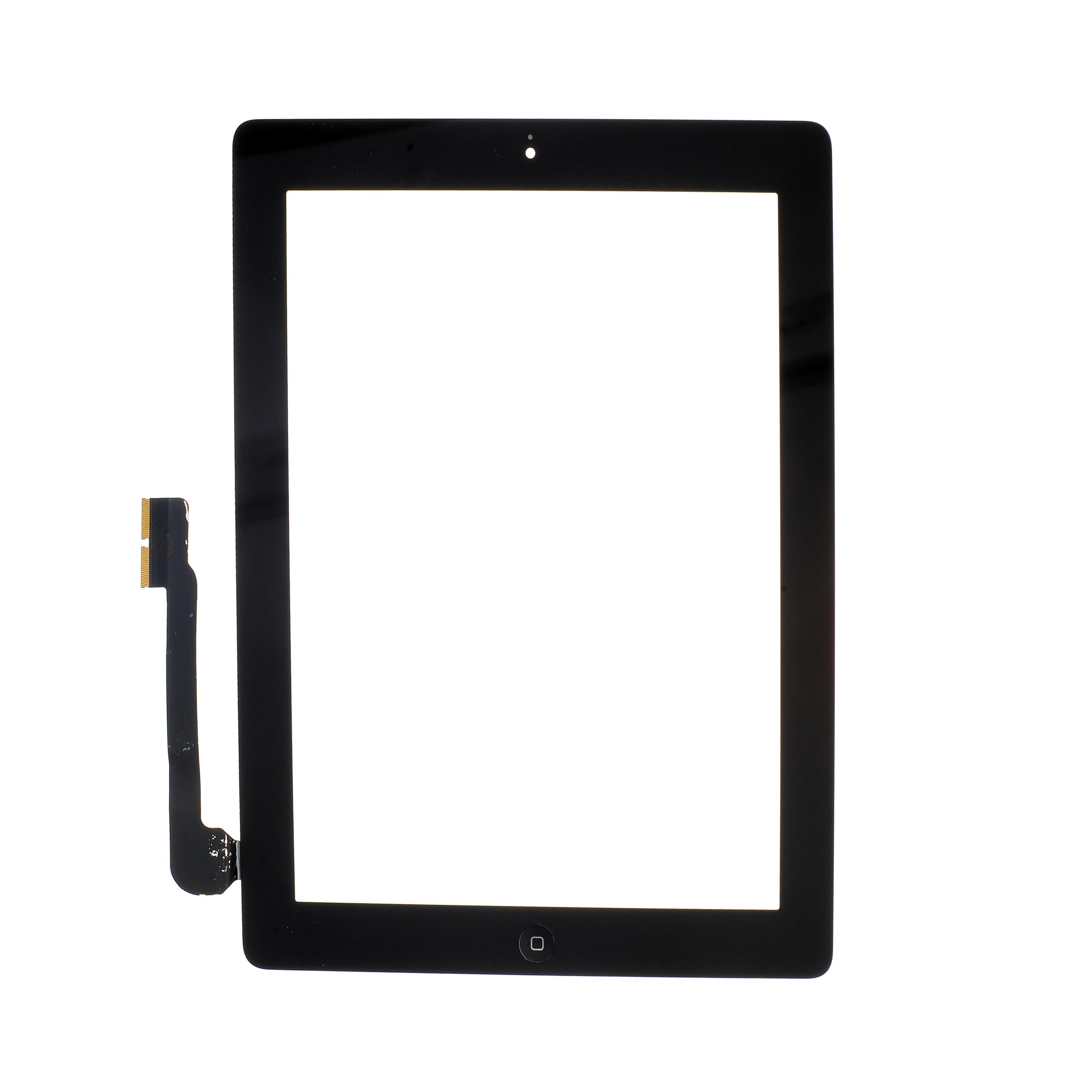 iPad 4/3 Digitizer With Home Button Black