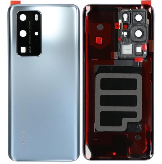 Huawei P40 Pro Back Battery Cover in Silver