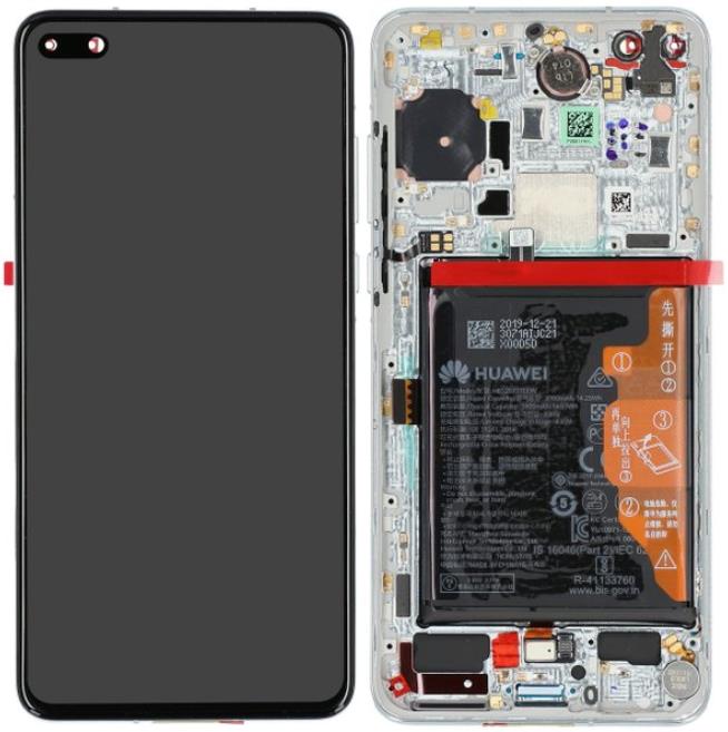 Huawei P40 LCD Assembly in Silver