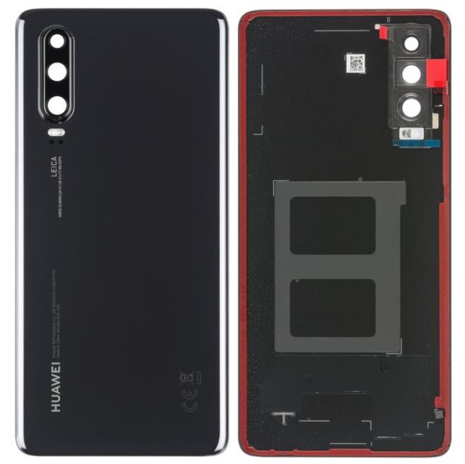 Huawei P30 Back Battery Cover in Black
