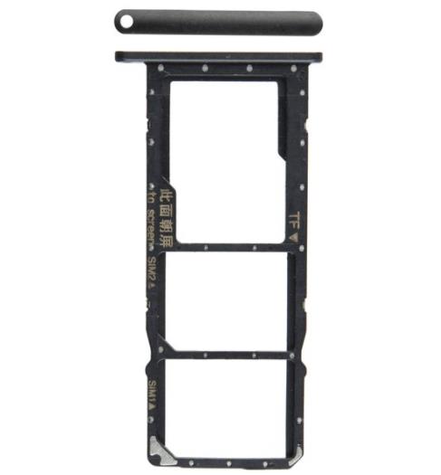 Huawei Y7 2019 SIM Tray in Black