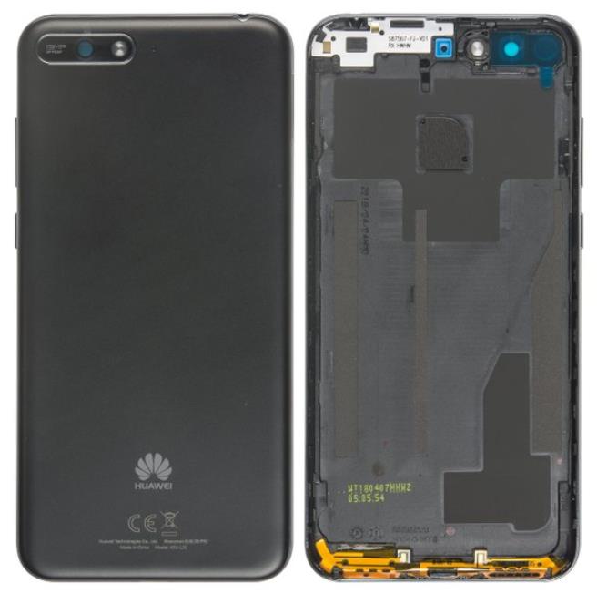 Huawei Y6 2018 Back Cover in Black